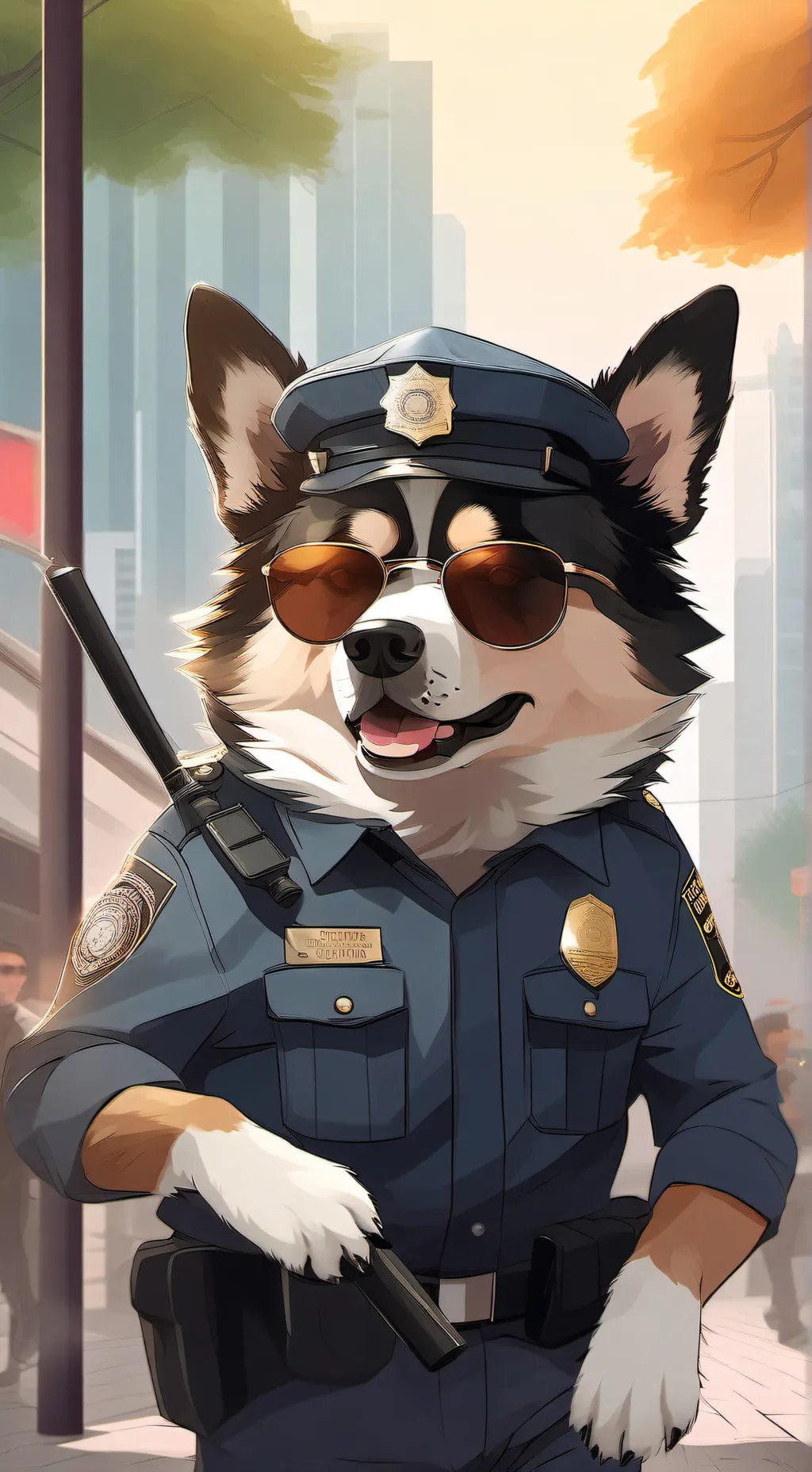 ai character: maxwell  background