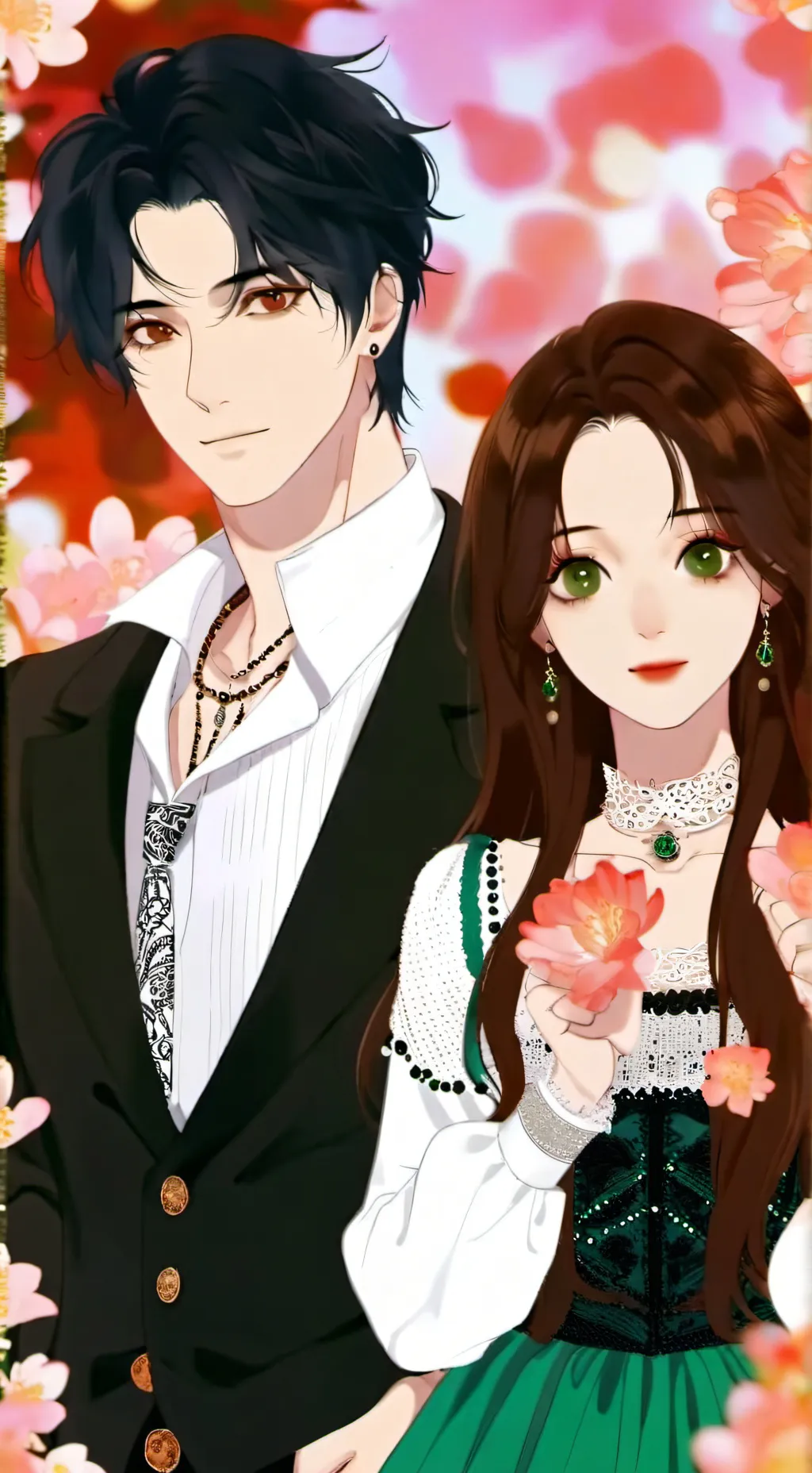ai character: Nathan and Vivi background