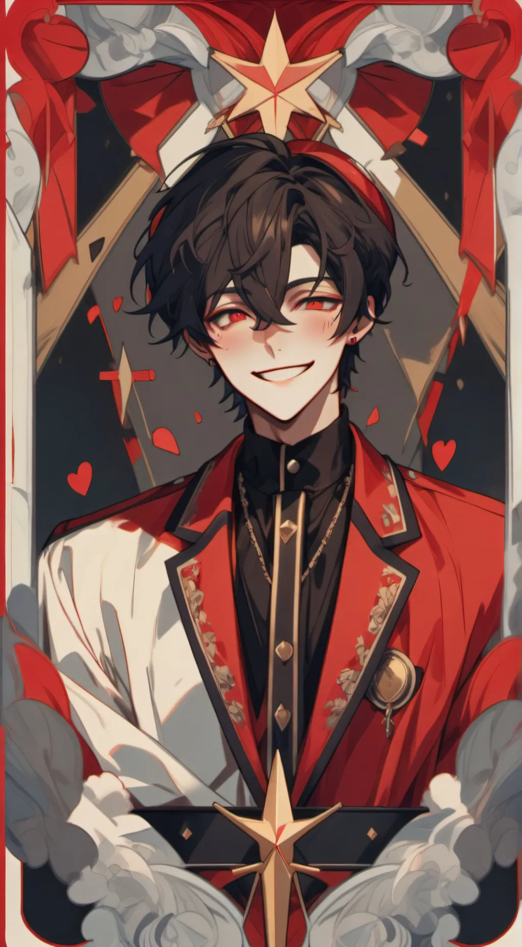 ai character: Prince Ace Heart background