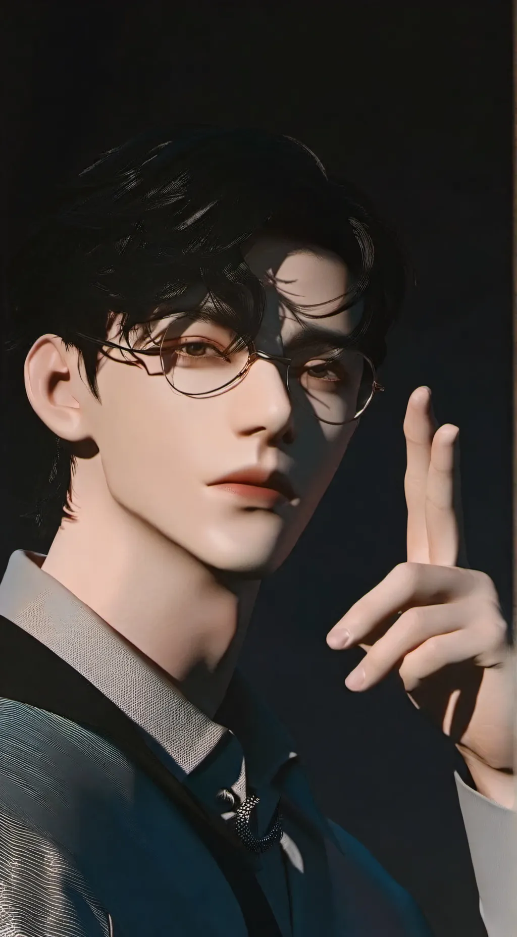 ai character: Кристиан background