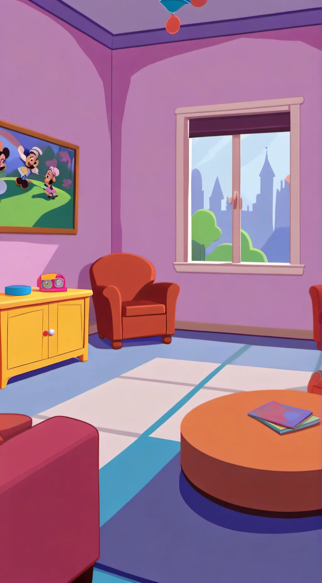 ai character: dandys world  background