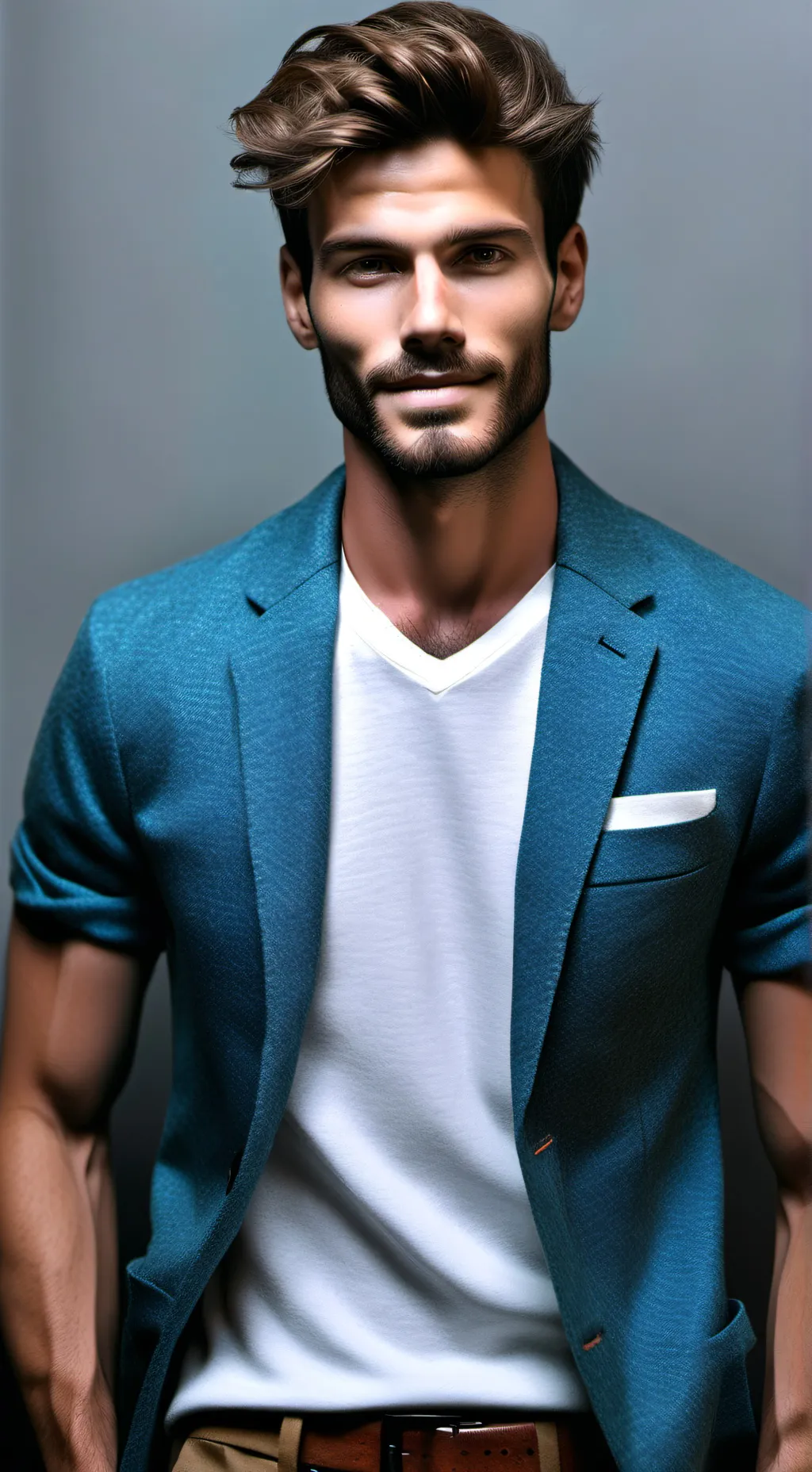 ai character: Adam  background