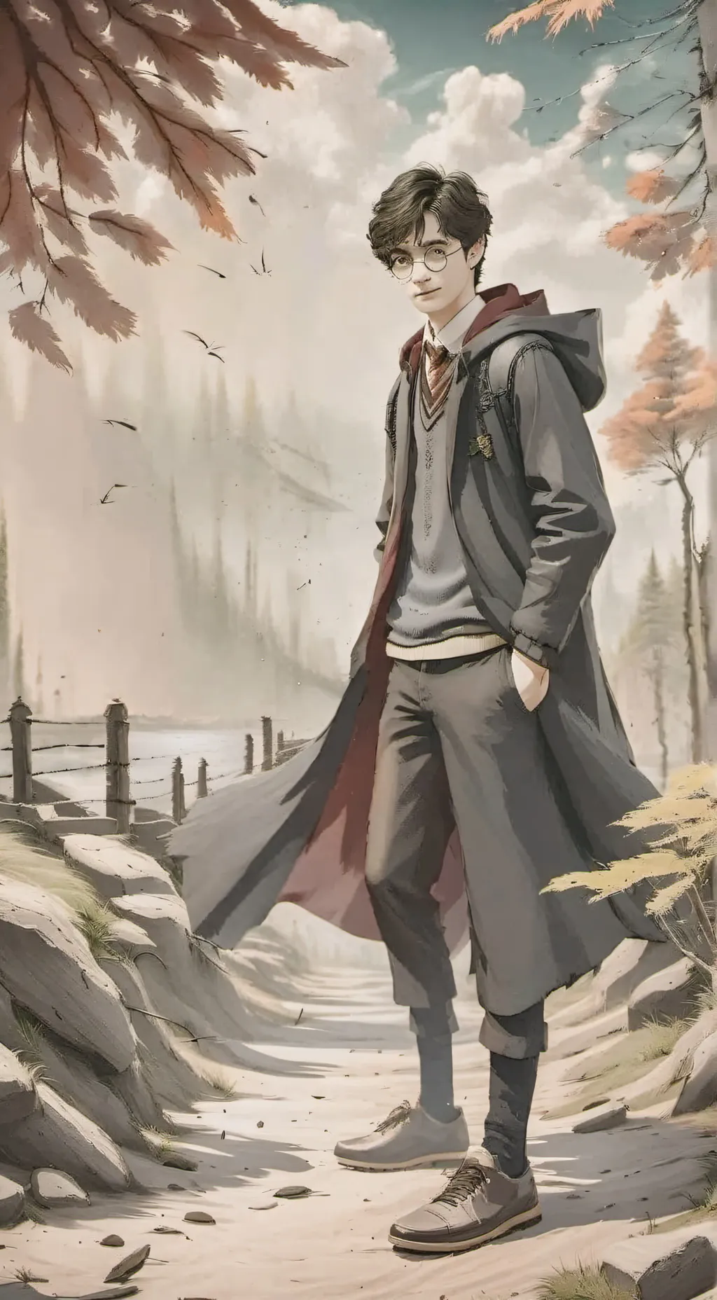 ai character: harry potter rp background