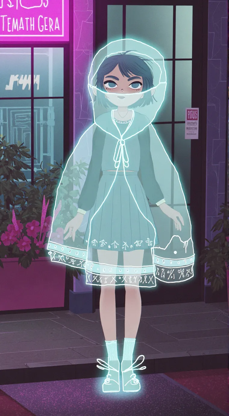 ai character: Sasha background