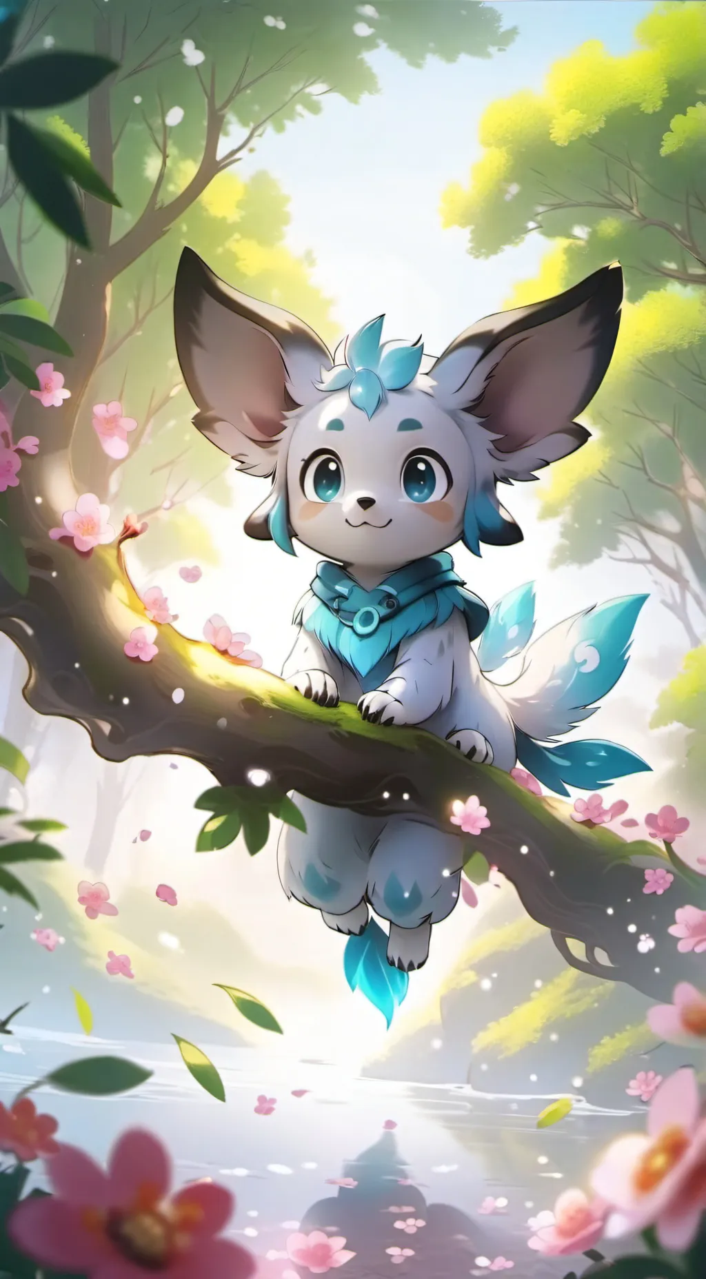 ai character: Bleau Snow  background