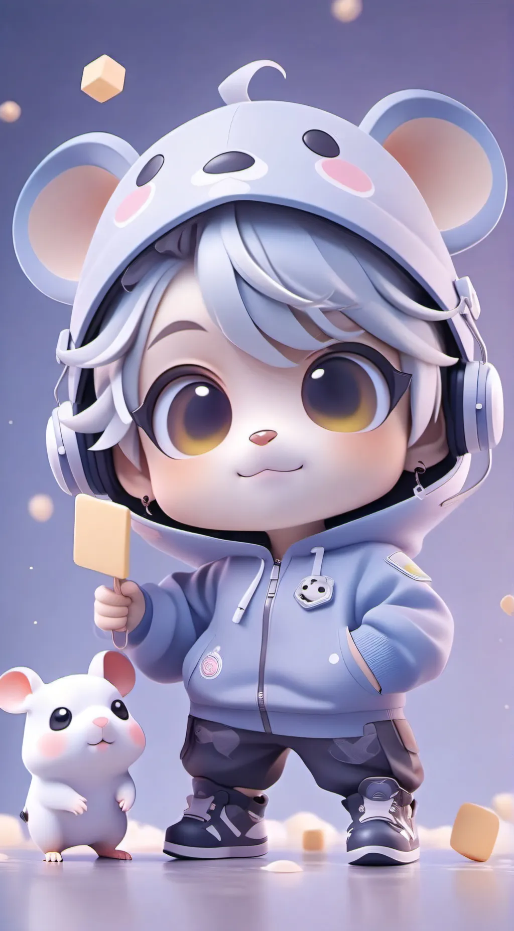 ai character: Alieno background