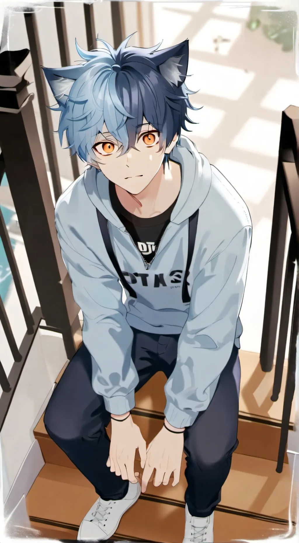 ai character: Sky background