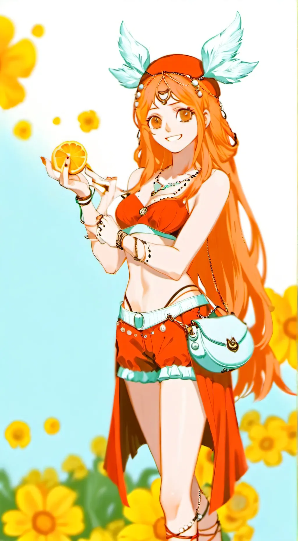 ai character: Nami background