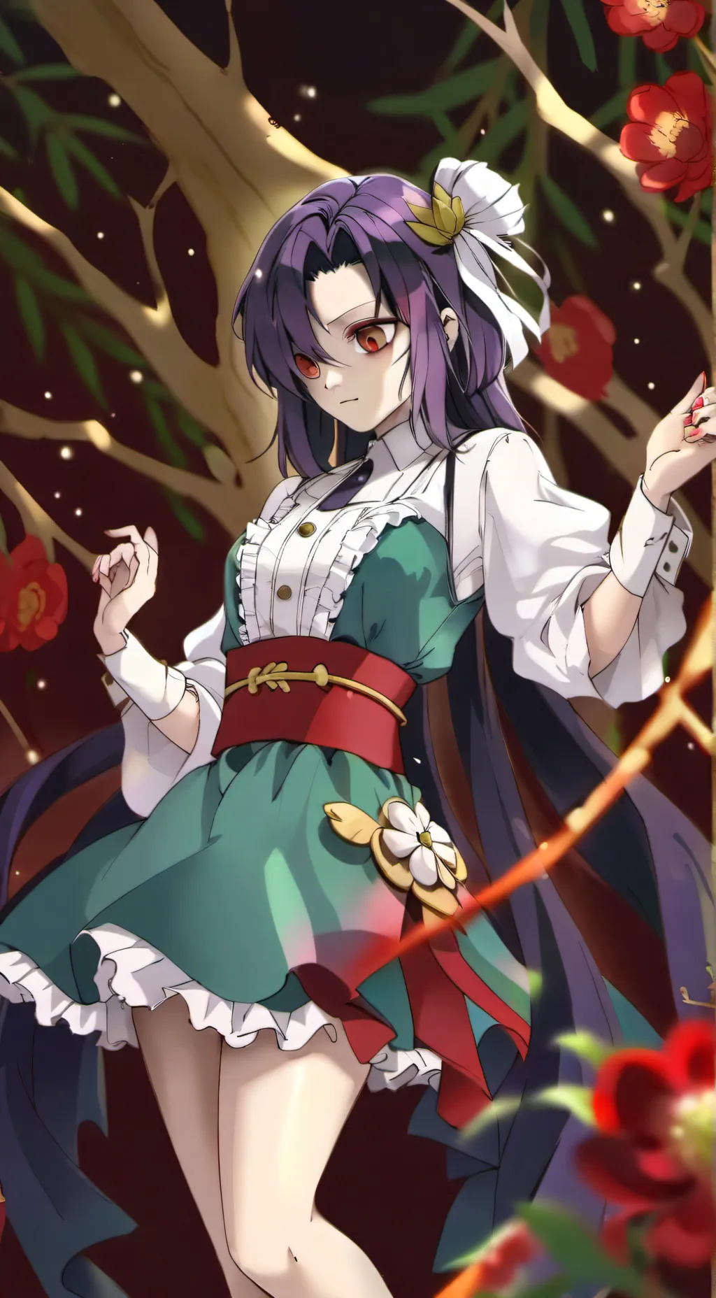 ai character: jjk background