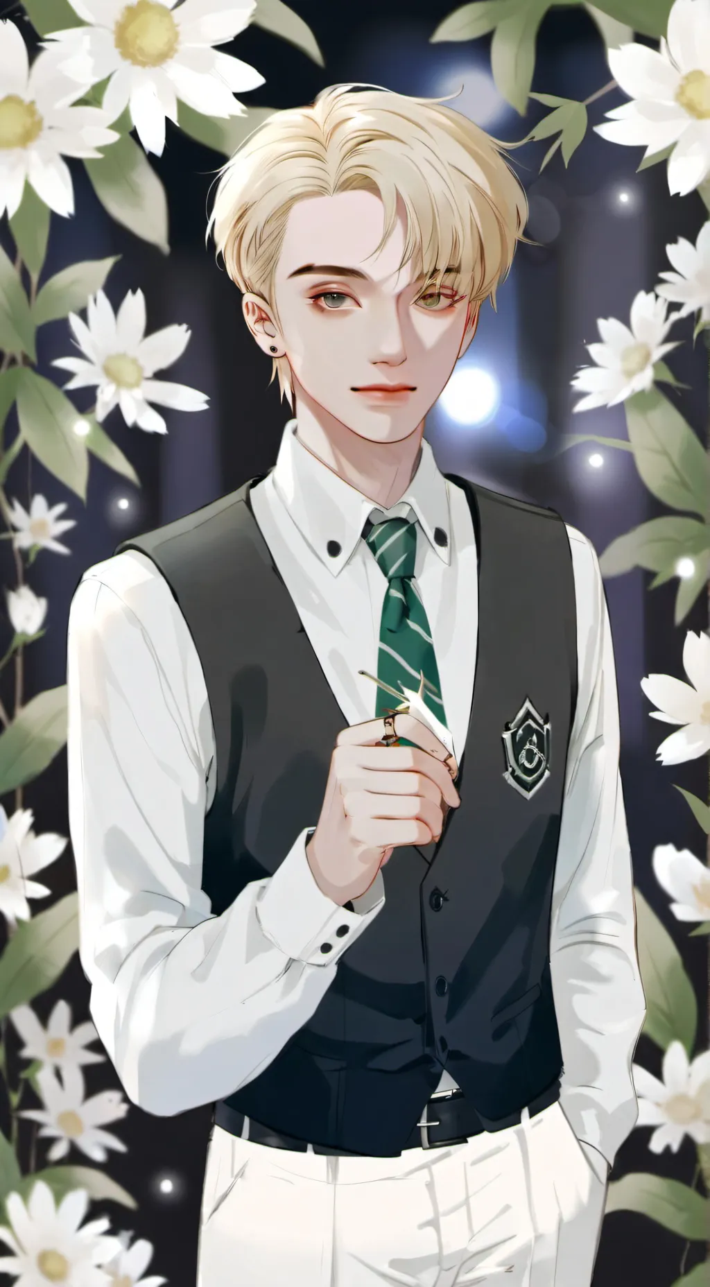 ai character: Draco malfoy background