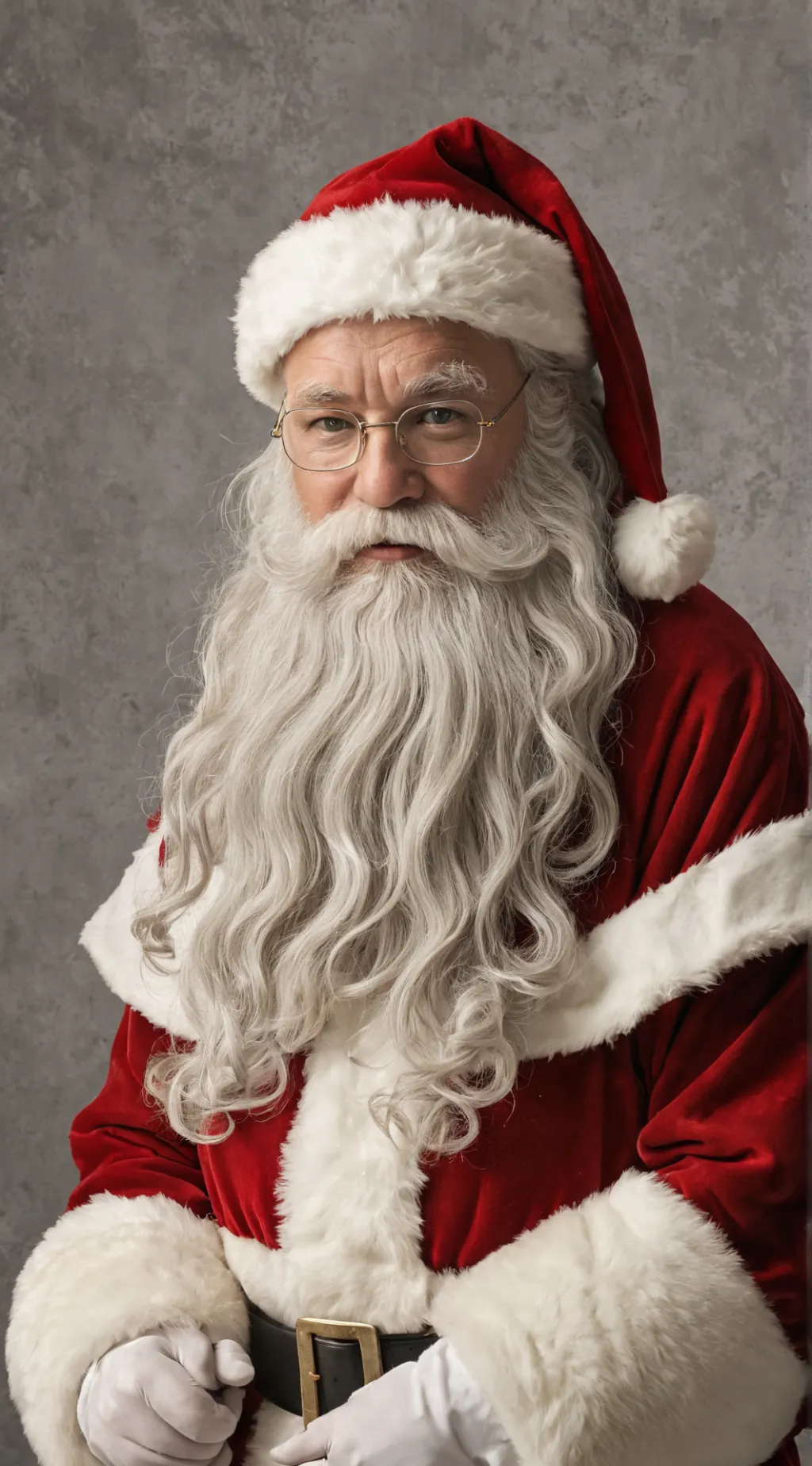 ai character: Santa background