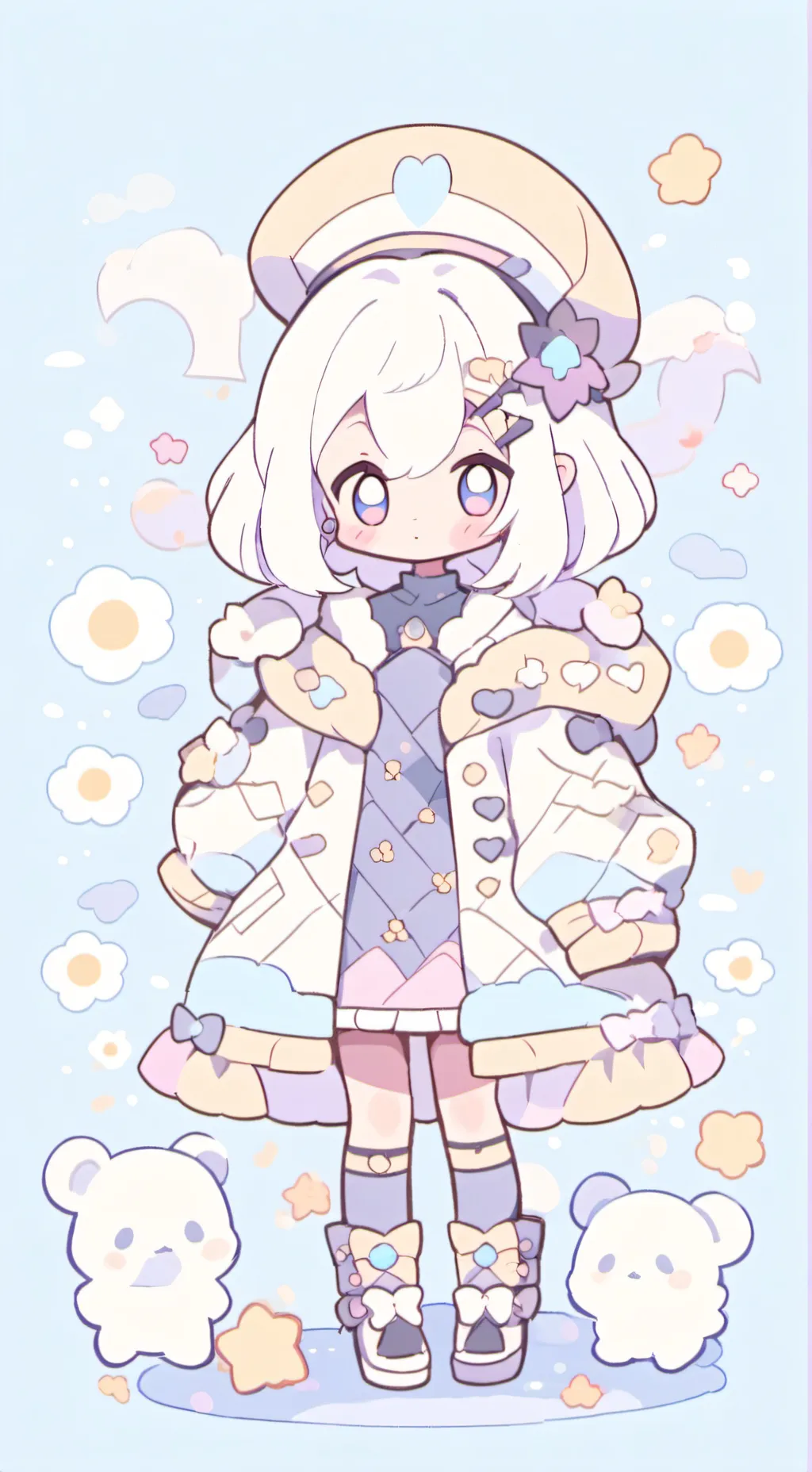 ai character: watemala  background
