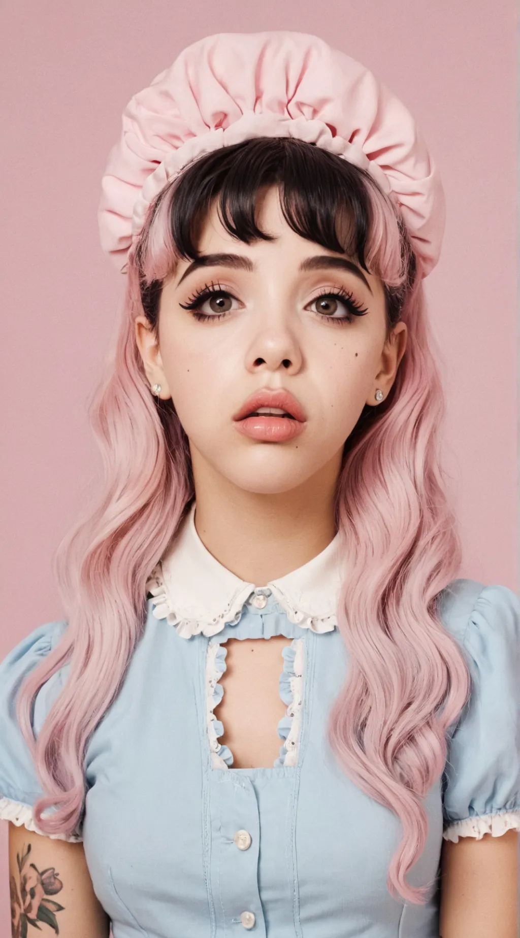 ai character: Melanie Martinez background