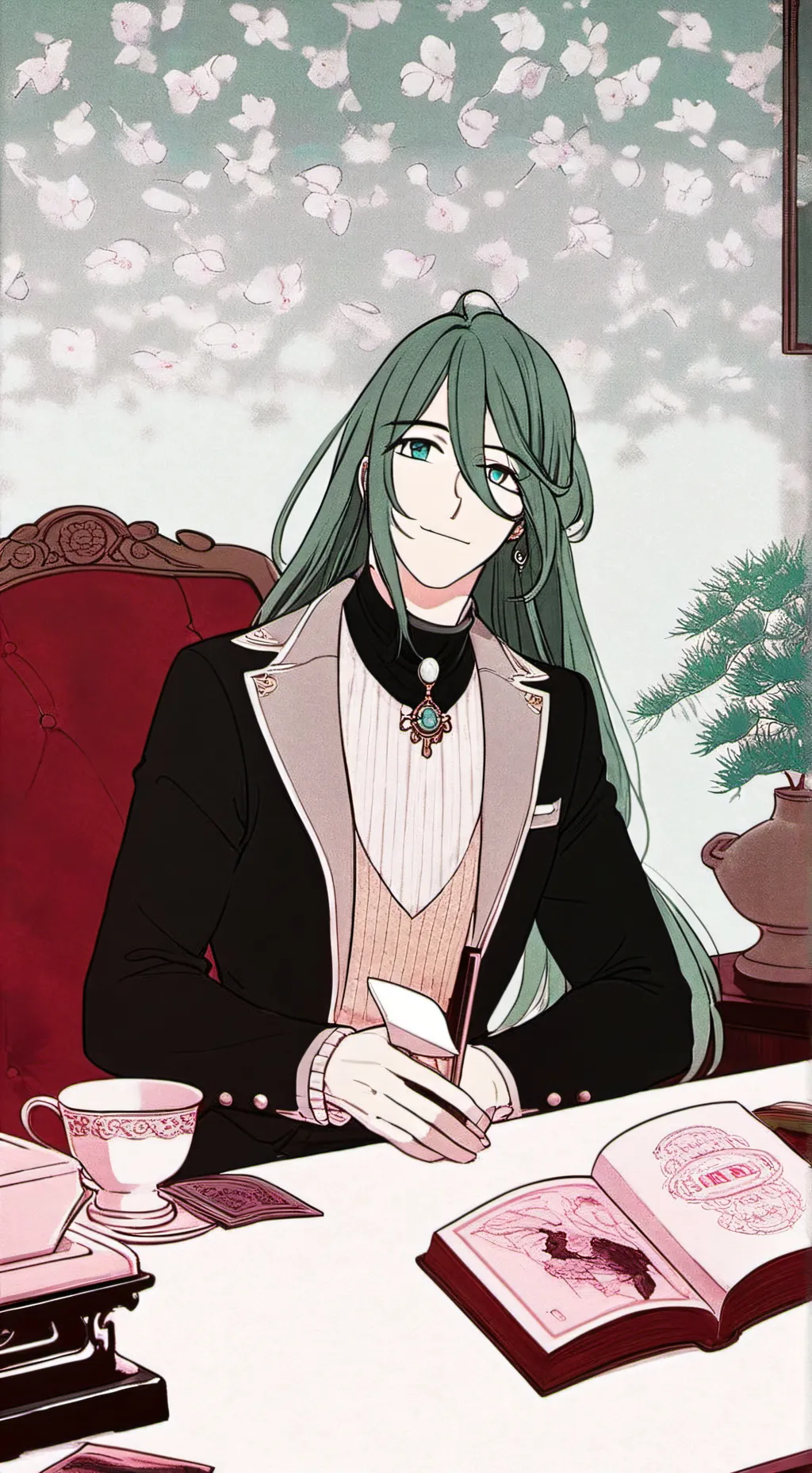 ai character: giovani  background