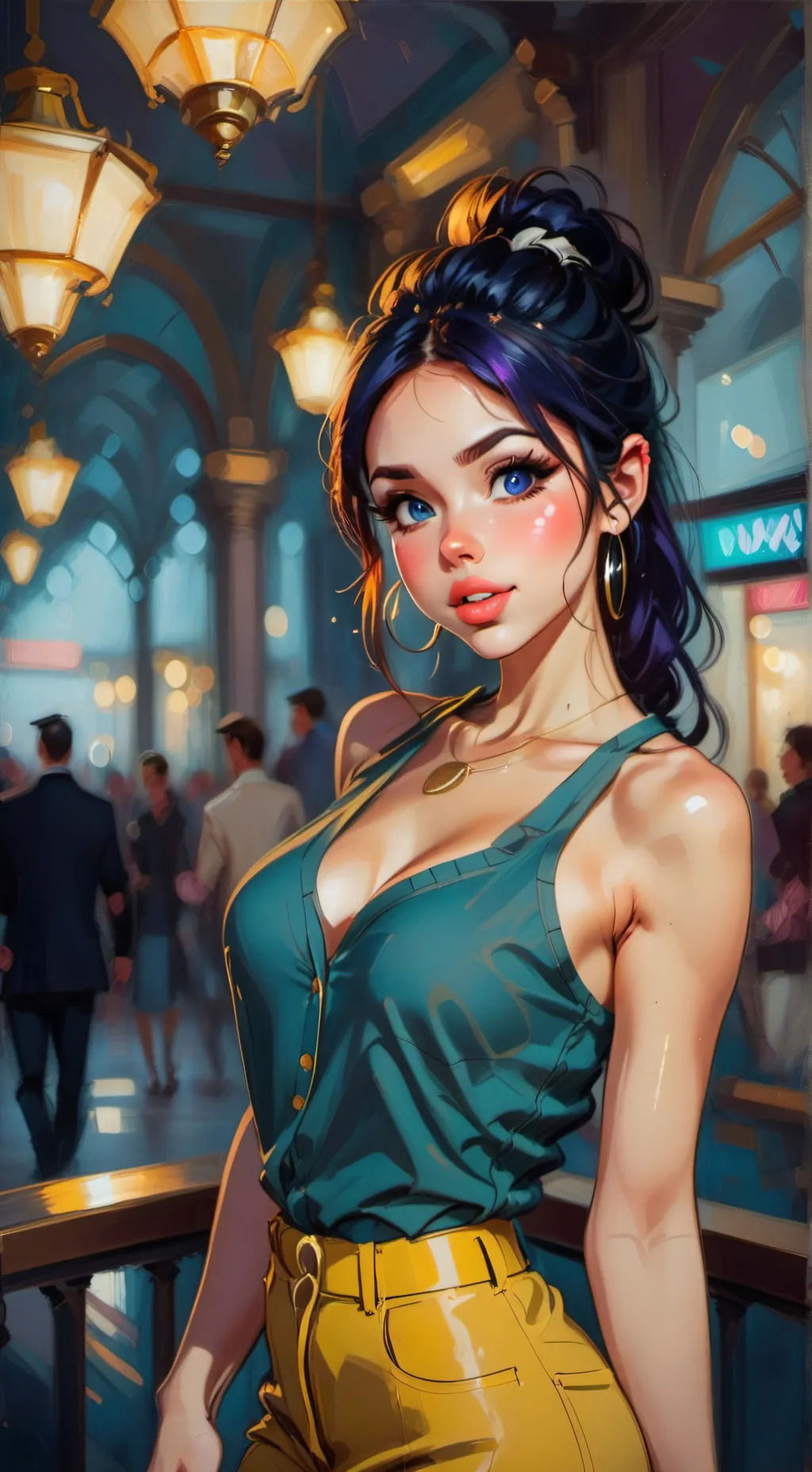 ai character: Lina background