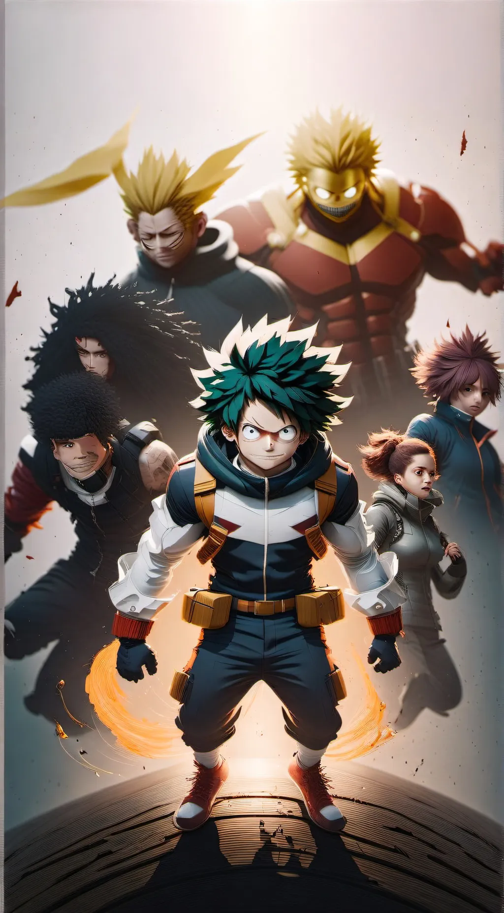 ai character: Mha in ur house  background