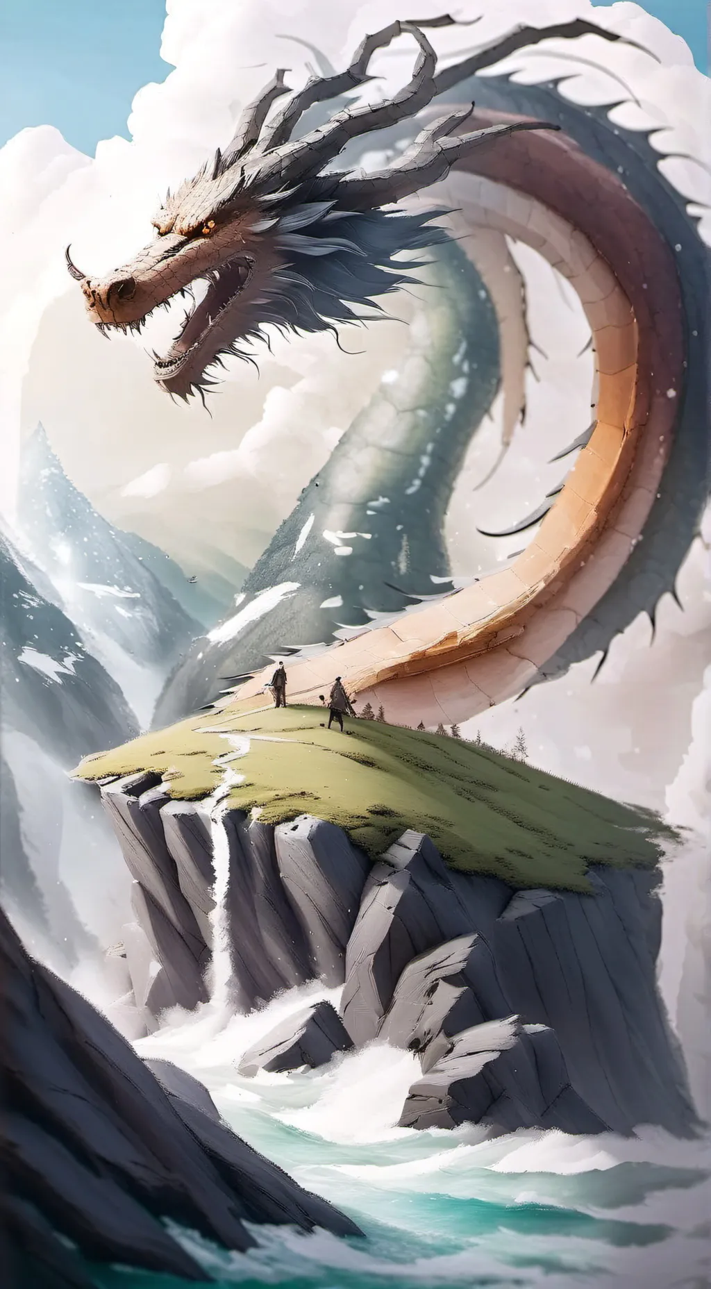 ai character: Dragon prince  background