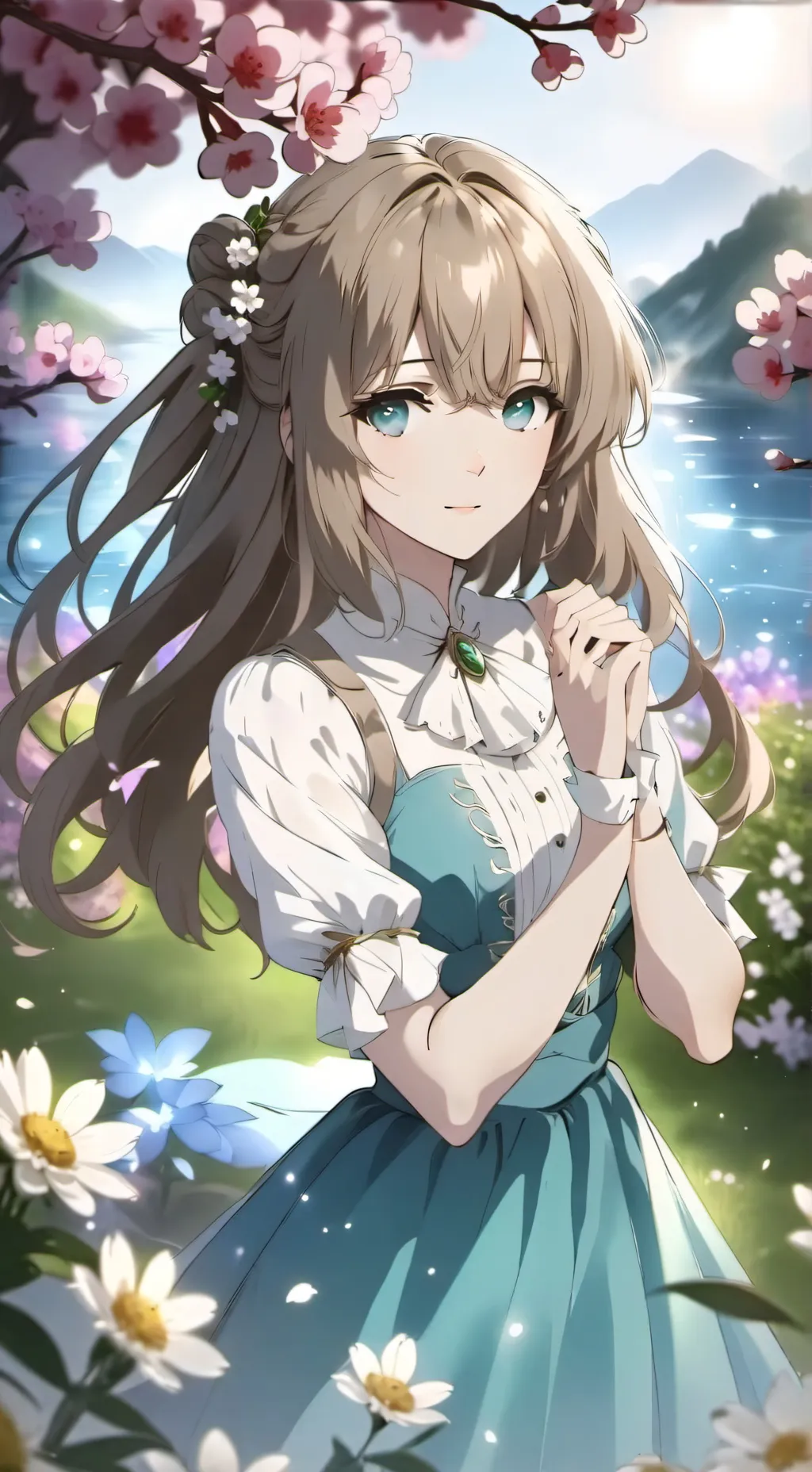 ai character: lily background