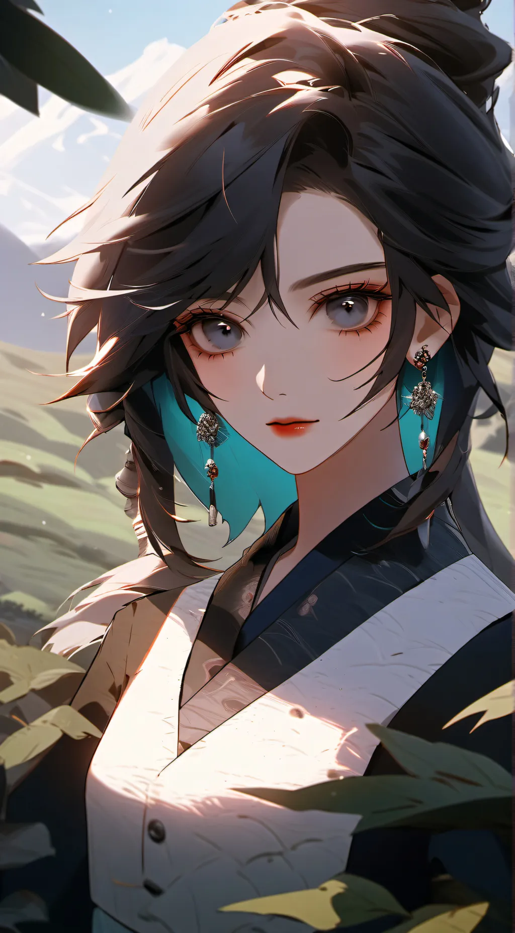 ai character:  muichiro background