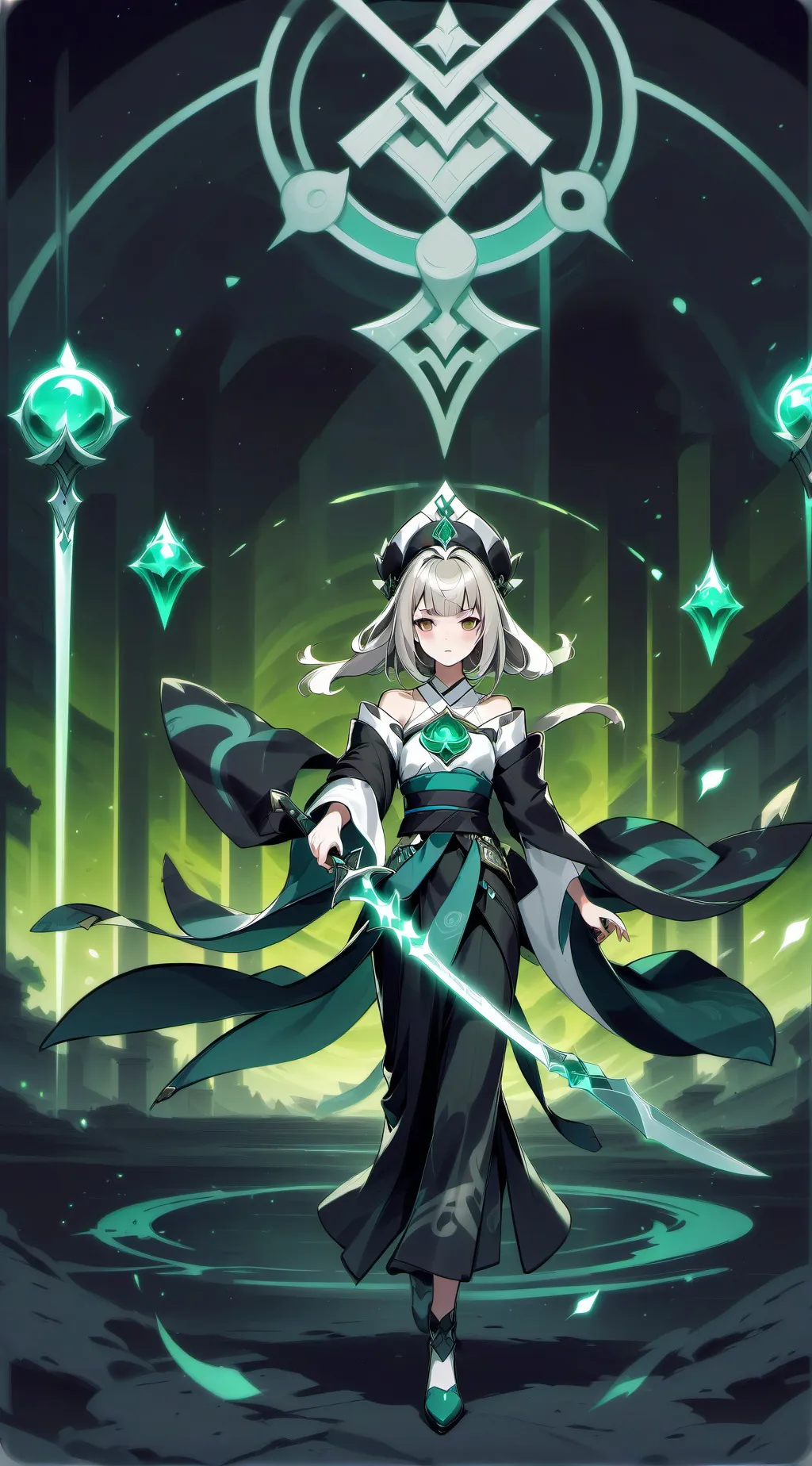 ai character: DS  background