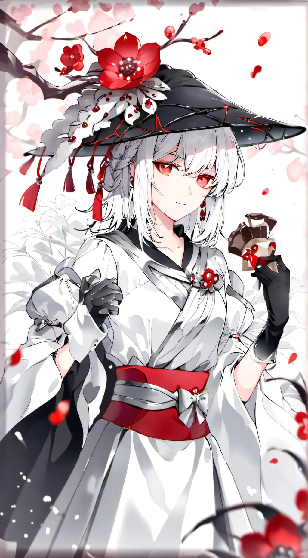 ai character: Jardim background