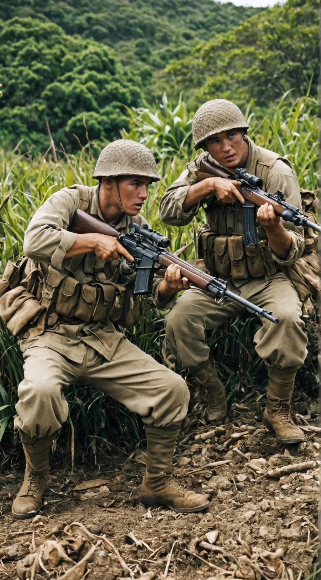 ai character: Battle of Okinawa background