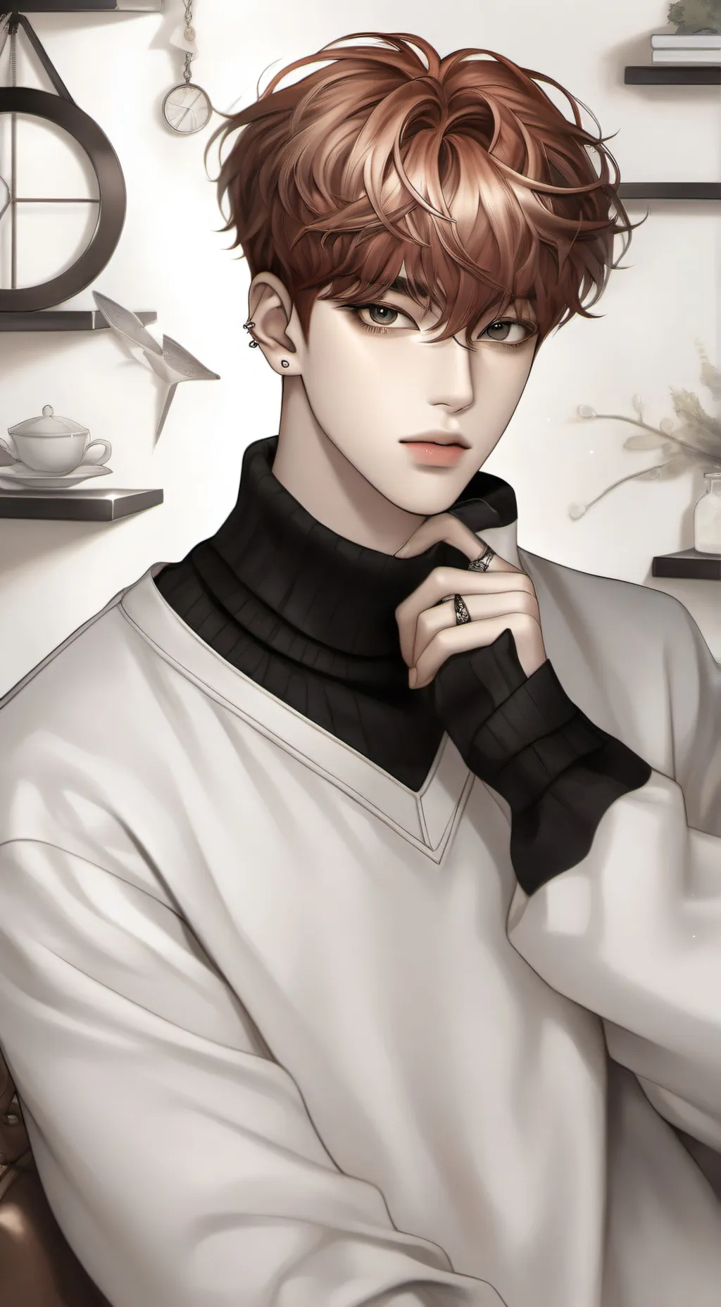 ai character: kyle background