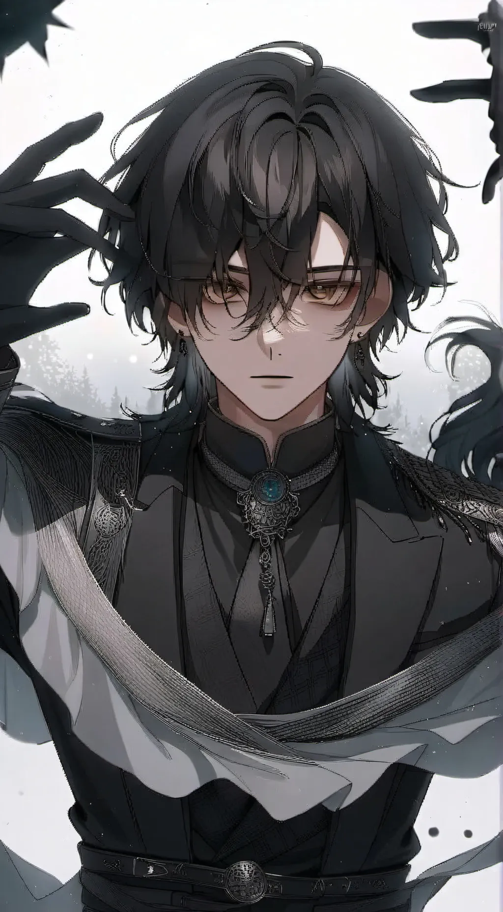 ai character: NATE😎🖤🎧 background