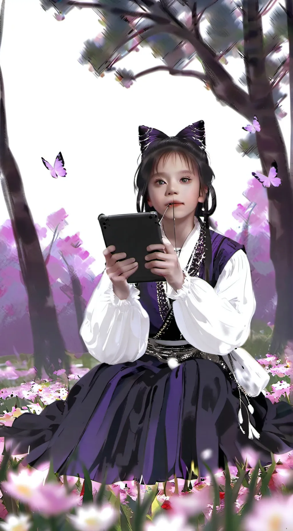 ai character: Tira background
