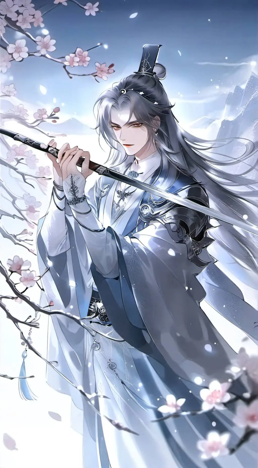 ai character: 夜星桀 background