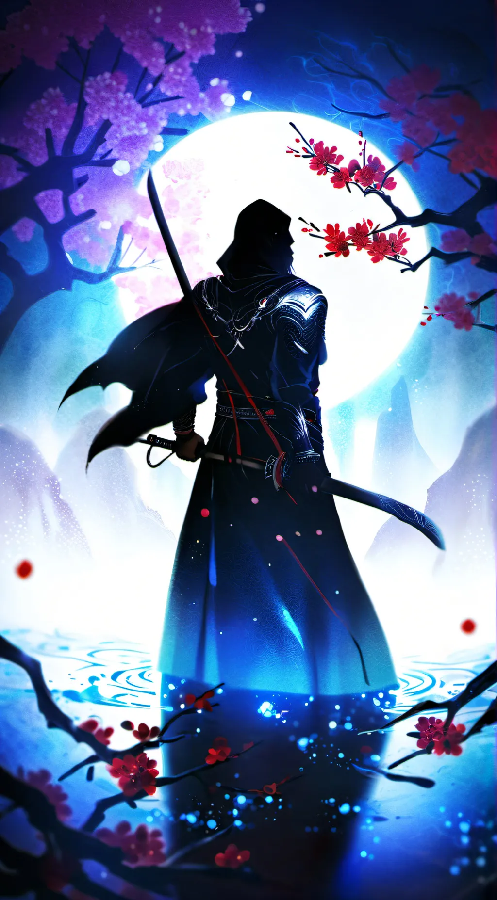 ai character: Demon slayer background