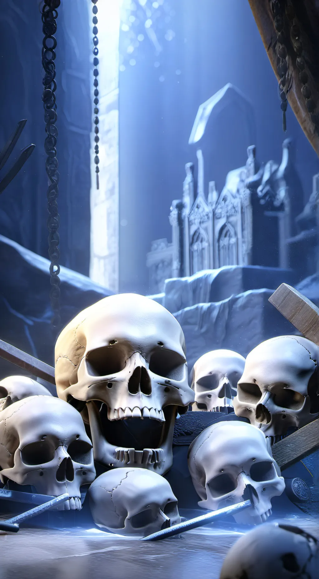 ai character: Death  background