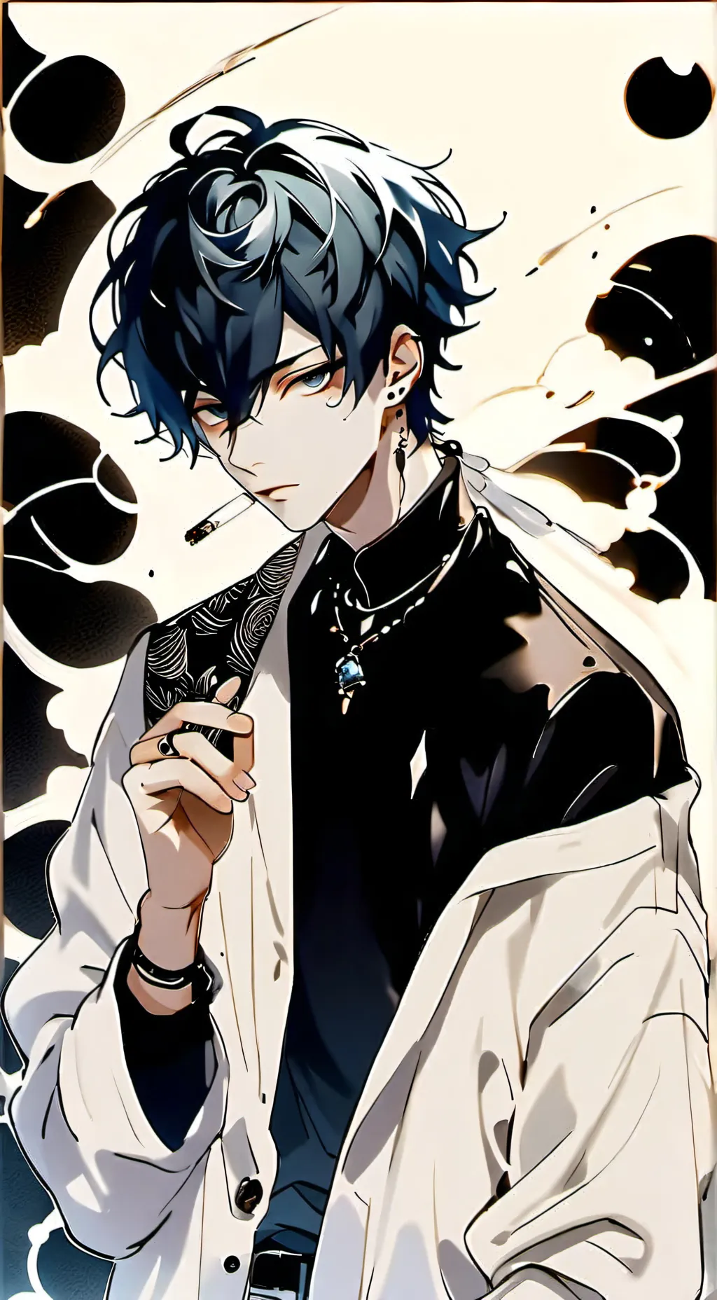 ai character: SEBASTIAN  background