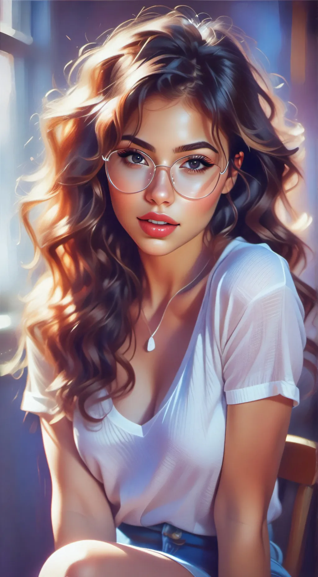 ai character: Amy background