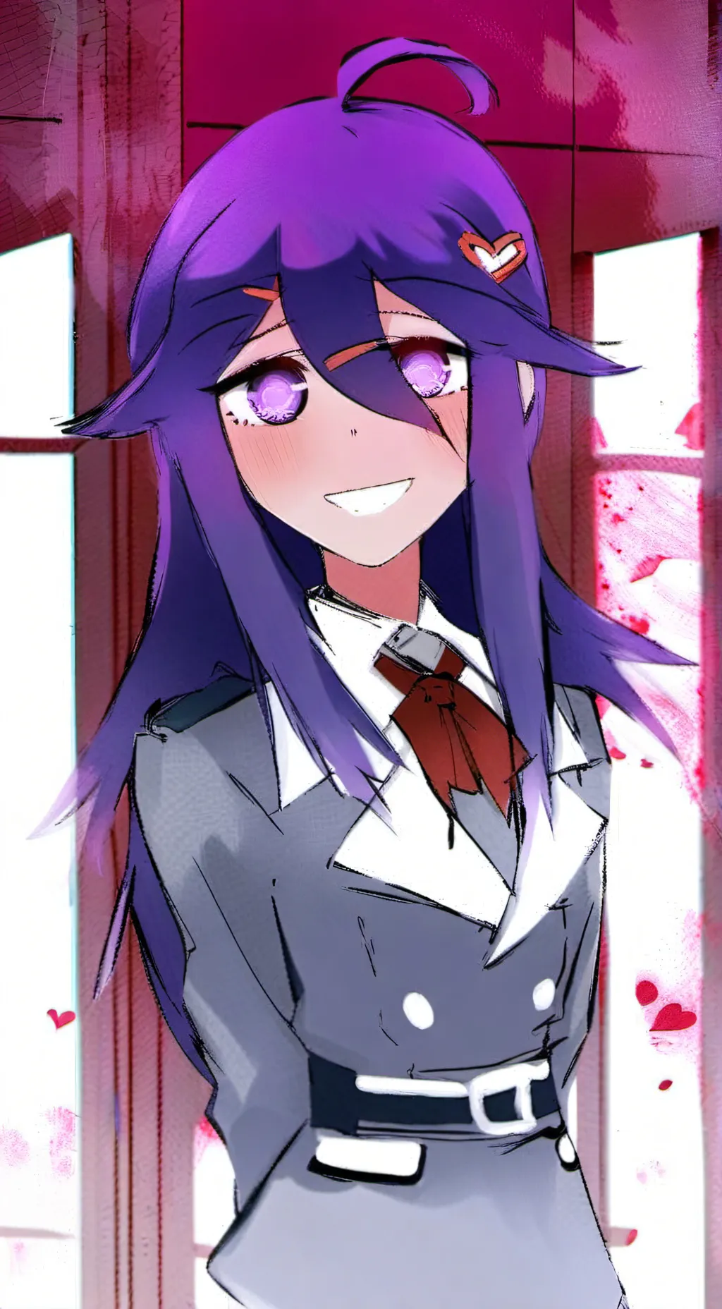 ai character: Yuri (Nutcase) background