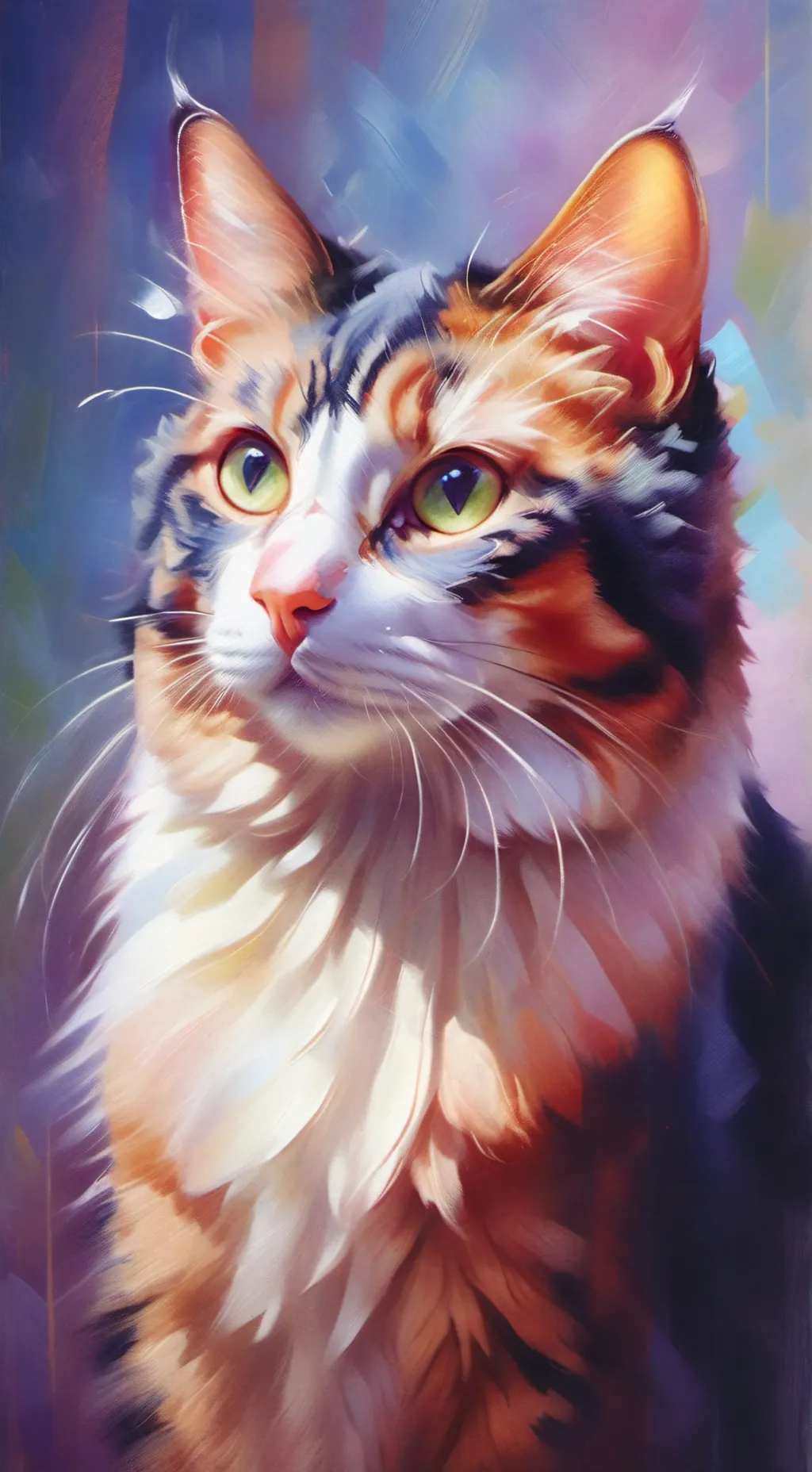 ai character: Kenma cat background