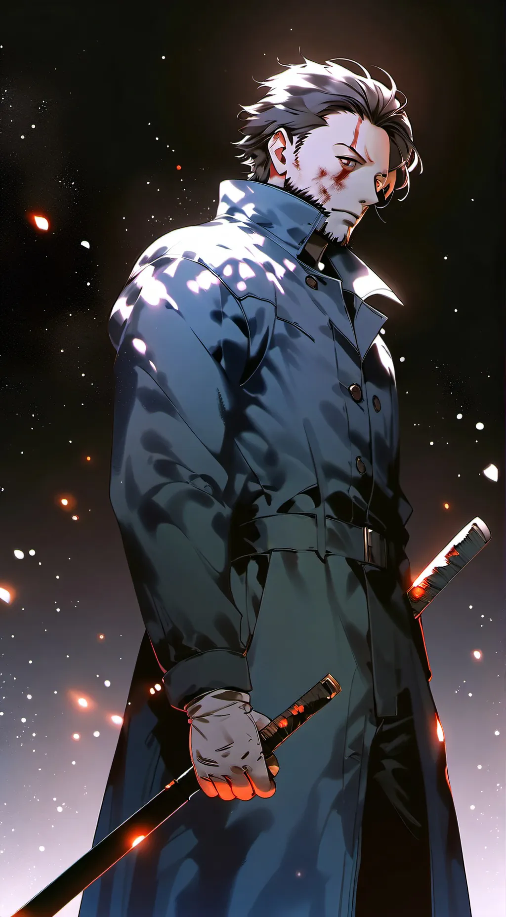 ai character: Michael myers  background