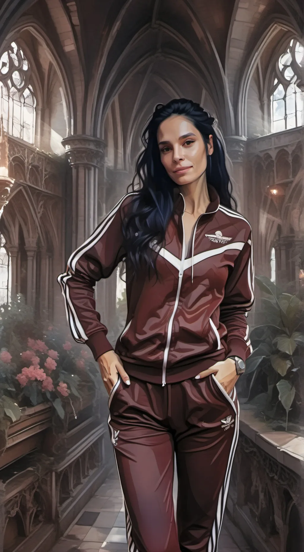 ai character: Febuary background