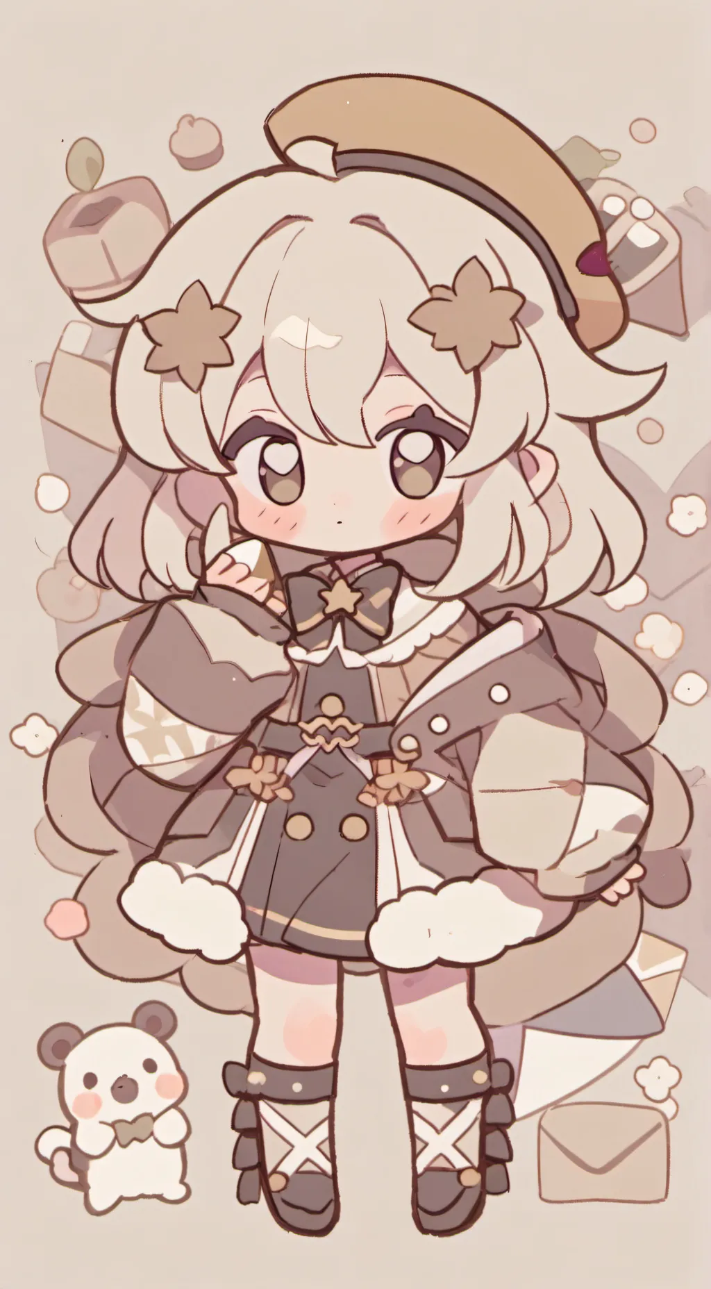 ai character: Mitsuri background