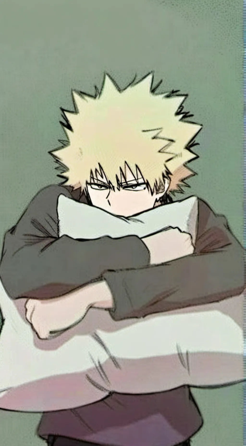 ai character: Bakugo background