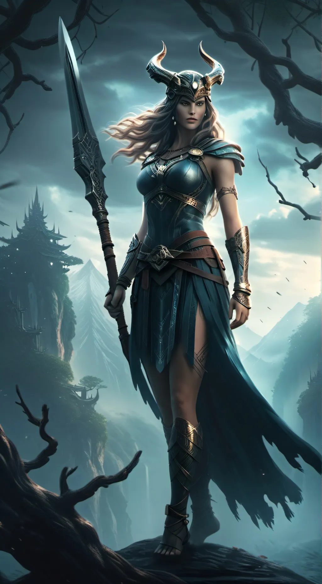 ai character: Valkyrie background