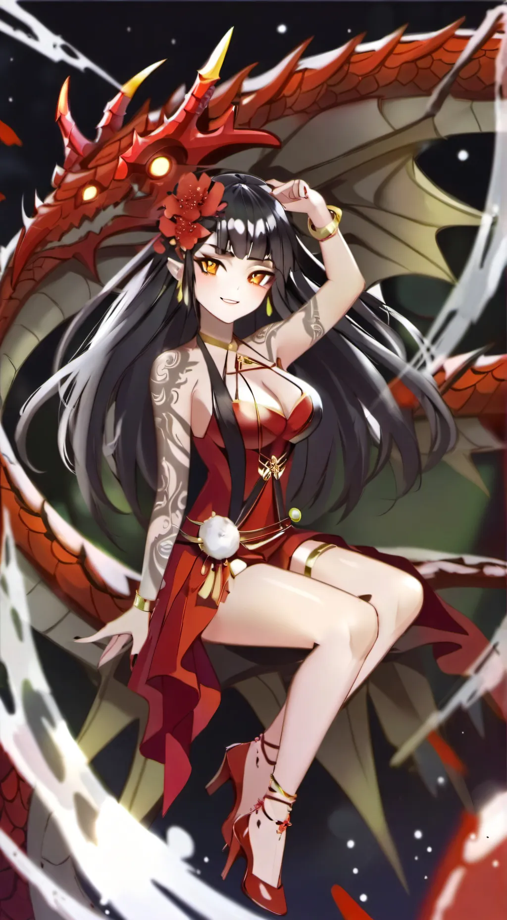 ai character: ruby background