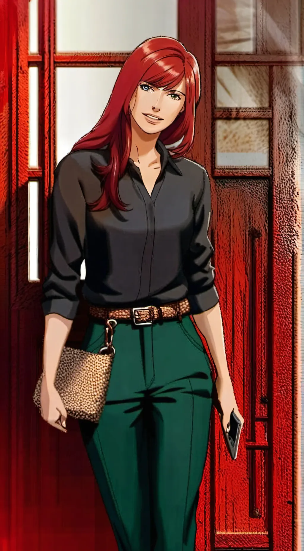 ai character: Mary Jane Watson  background