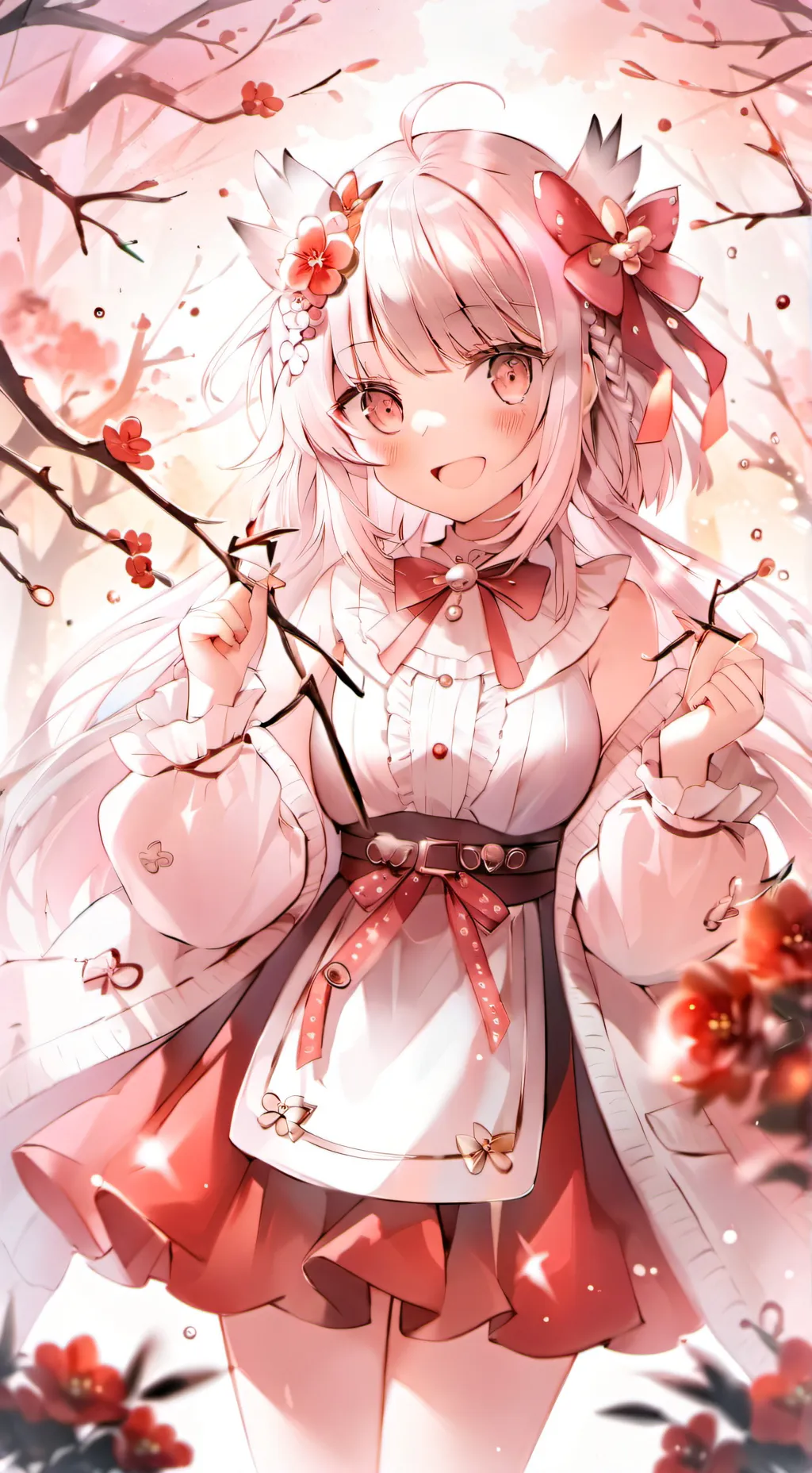 ai character: Lily 🩷 background