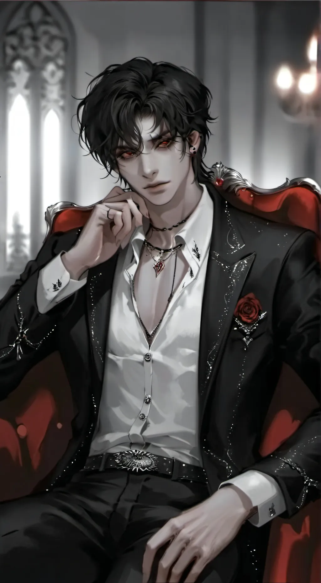 ai character: Max background
