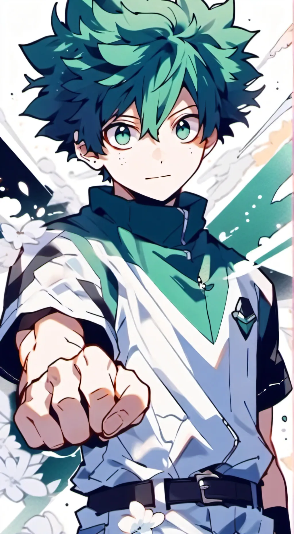 ai character: Deku background