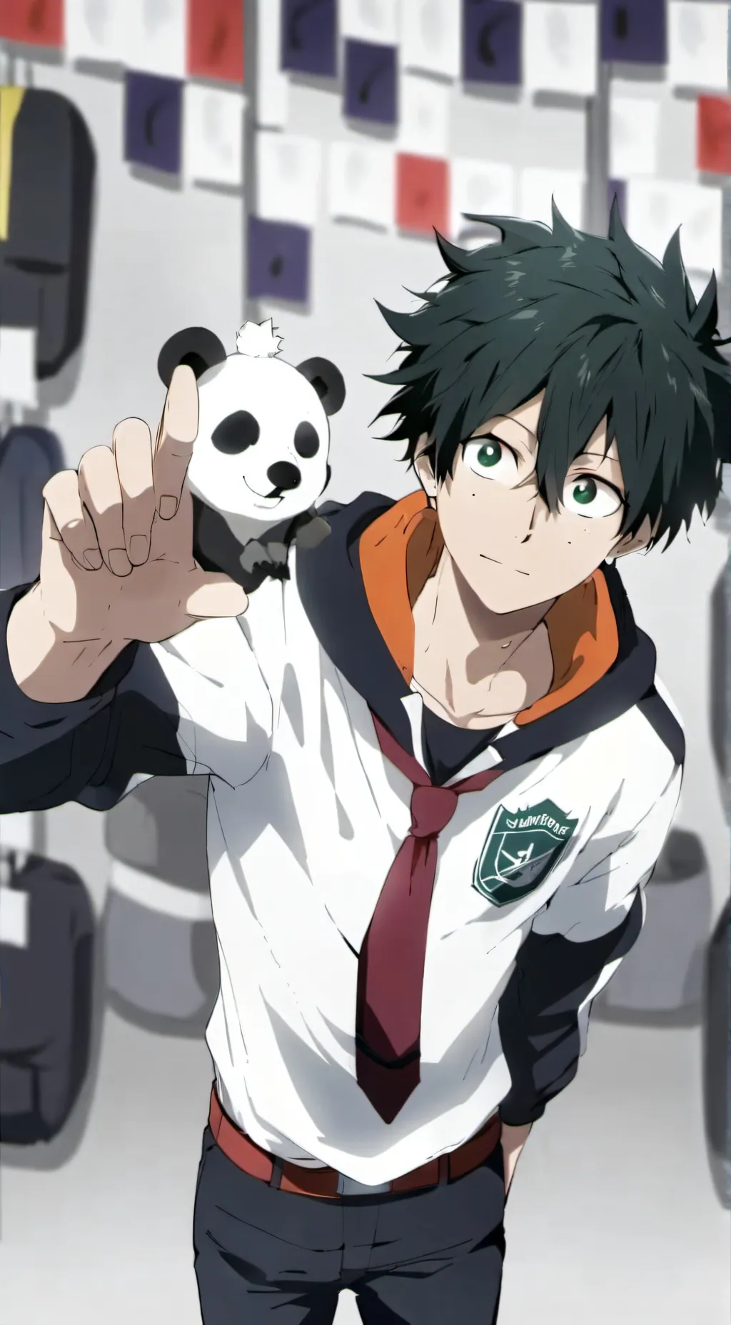 ai character: MHA background