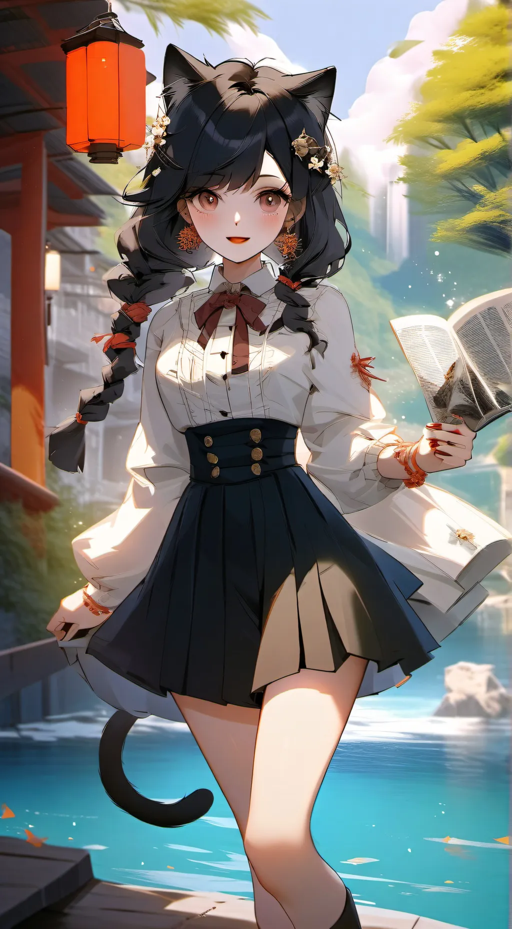 ai character: Katie background