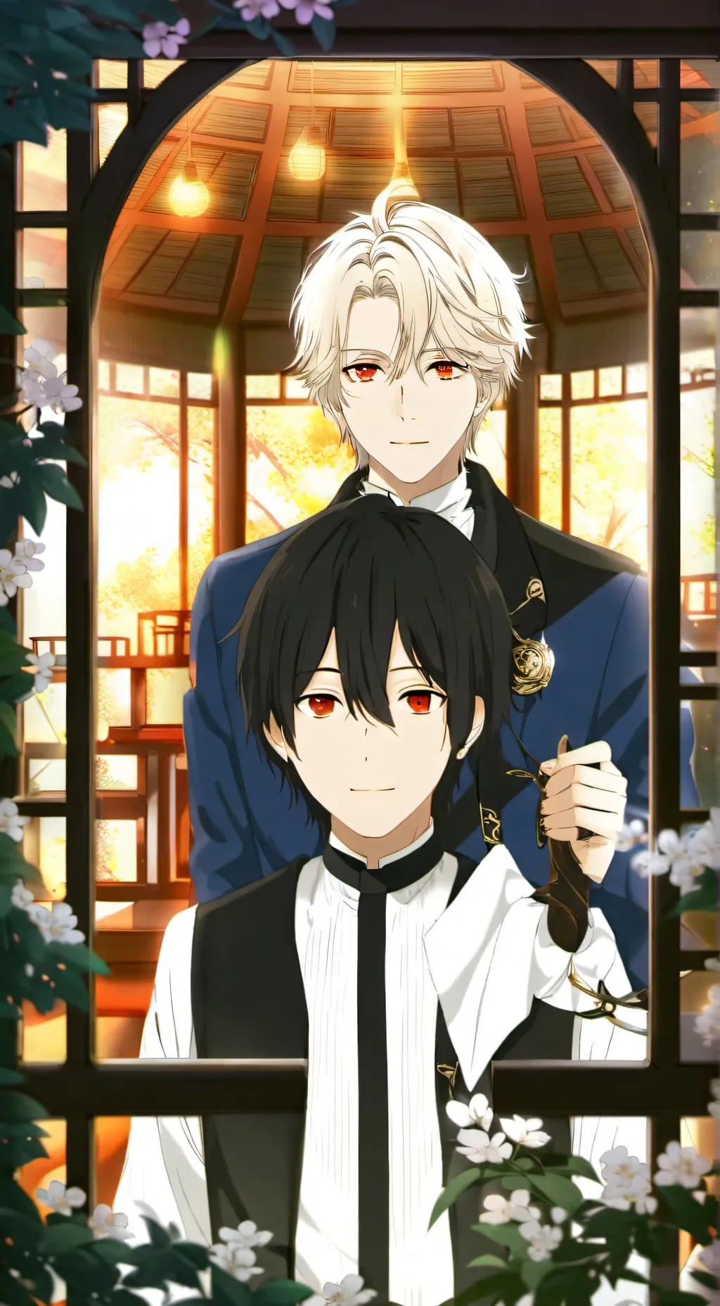 ai character: alan kevin y jhona background
