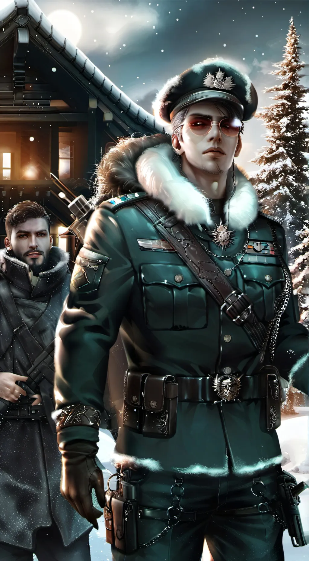 ai character: Soviet + america background